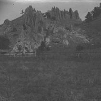 Red Rocks from south side of Boulder Canyon photographs, [1890-1920]: Photo 8