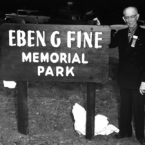 Centennial Celebration, 1959 Eben G. Fine Memorial Park dedication: Photo 3