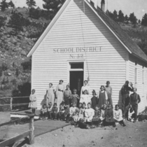 Crisman School and children