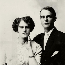 Old Timers portraits: Mr. & Mrs. Robert Burgner (Pg. 53 #2)