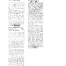 Akita Club, clippings, 1943-1944