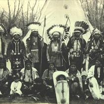 Boulder Semi-Centennial Celebration Southern Ute Indians, 1909 November 24: Photo 2