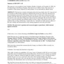 Oral history interview with Catherine Long Gates, 2002