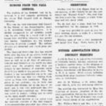 Boulder Canon Sentinel, January 1 and March 1, 1932