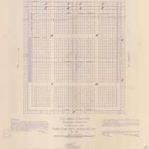 Columbia Cemetery, as revised by the Park Cemetery Association October 1912