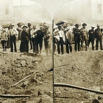 Boulder Freight Depot crater after the fire and explosion: Photo 3