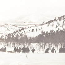Skiing near Allenspark photographs, 1920s: Photo 5