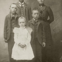 Spicer family, portraits