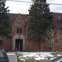 Phi Kappa Tau fraternity house.