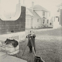 Harry Coulson and his Brownie camera