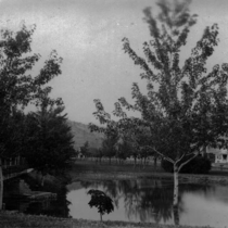 University of Colorado Varsity Lake, Looking West, c. 1888-1930s: Photo 2