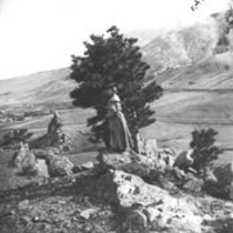Pulpit or Green Rock at the mouth of Sunshine Canyon photographs, 1890-1910