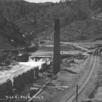 Ruins of the Hunt-Barber Smelter in Boulder Canyon near Fourmile Canyon