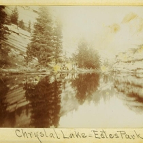 Crystal Lake near Estes Park, 1900-1903