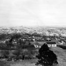 View to east from west side of 4th Street