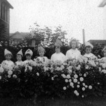 Group photographs of Todd children and friends: Photo 1