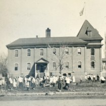 Arbor Day, Central School, 1917, page 43: Photo 1