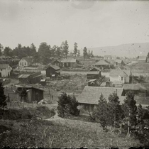 Gold Hill town views glass plate negatives: Photo 3