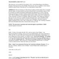 Oral history interview with Eckart Lemberg, 2011