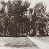 Old Main (University of Colorado, Boulder) lantern slide.