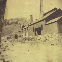 Hunt-Barber Smelter in Boulder Canyon near Fourmile Canyon