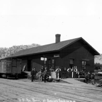 Greeley, Salt Lake & Pacific depot: Photo 2 (S-2548)