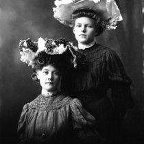 Helen Pearson and Miss Hector portrait