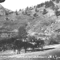 Buildings toll house in the lower canyon: Photo 8 (S-2576)