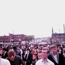 Civil rights march in Montgomery, Alabama: Slides 51-54