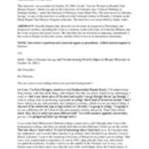 Transcript: Oral history interview with Priscilla Inkpen, 2003
