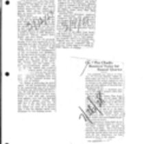 Armed Forces, Colorado National Guard, Company F, clippings, 1927-1965