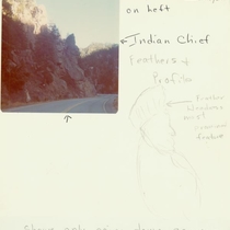 Traveling down the South St. Vrain road, ca. 1975: Photo Card 2