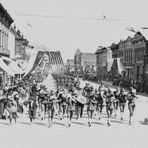 first Armistice Day parade in Boulder, Colorado