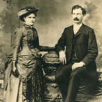 Irene Gilbert and Edmund Borden photographs.