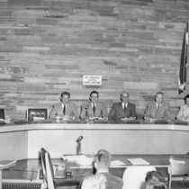 City Council in chamber photograph [1960]