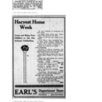 Morrison and Reeves Orchestra newspaper clippings.