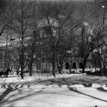 University of Colorado Macky Auditorium in Snow: Photo 3