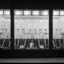 Valentine or Wilson Hardware Store spring window display photograph 1924