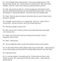 Oral history interview with Annie Sievers, 1973