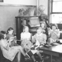 Whittier: A School at War scrapbook, 1942-1943.