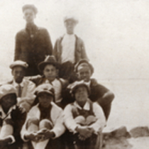 Unidentified African Americans group photographs.