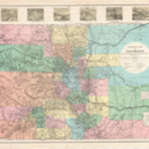 Historical map of Colorado