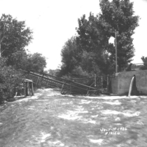 9th Street bridge photograph, 1926
