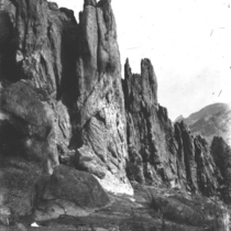 Red Rocks from the west or back side