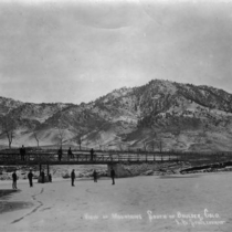 University of Colorado Varsity Lake, Looking West, c. 1888-1930s: Photo 3