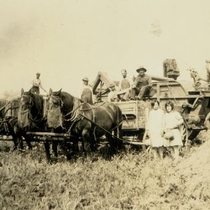 Stolns Family Virtual Collection: Threshing, Photo 5