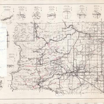 General Highway map of Boulder County, 1953