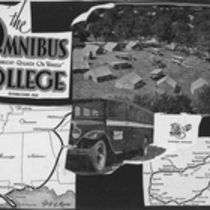 Omnibus College scrapbook, 1934.