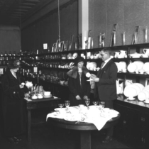 Drake Hardware Store interior photograph, 1924