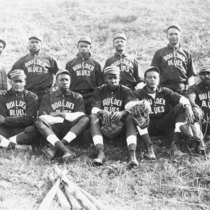 Boulder Blues Baseball Team photograph.
